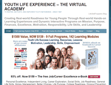 Tablet Screenshot of lifeskillprograms.com